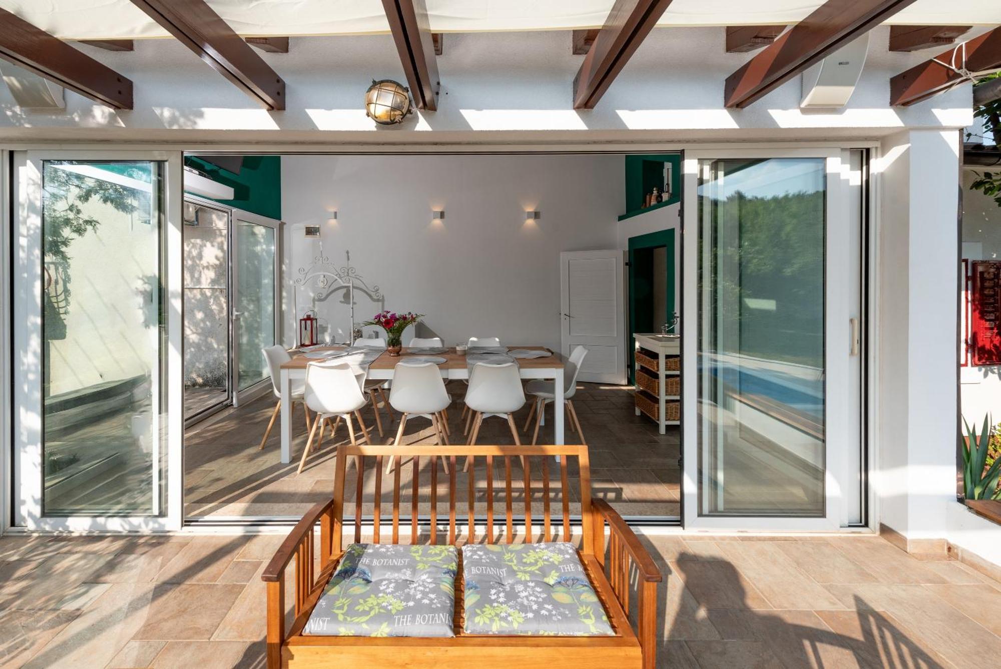 Garden Villa Hreljin ภายนอก รูปภาพ