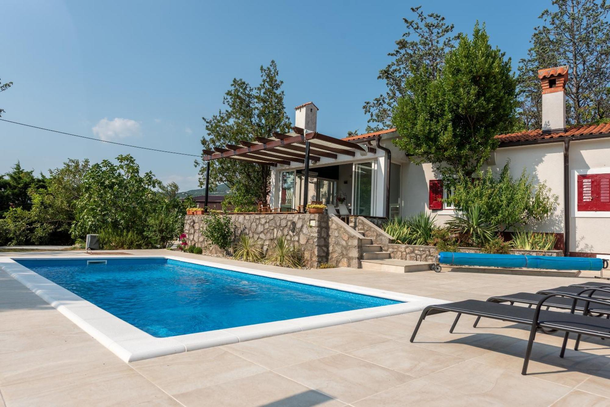 Garden Villa Hreljin ภายนอก รูปภาพ